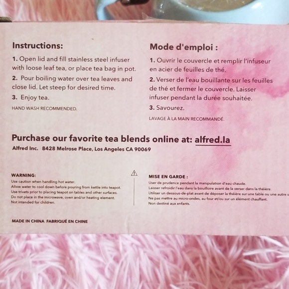 Alfred Ceramic and Stainless Steel Teapot - Picture 4 of 6